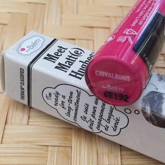 🌈 3 for $15 🌈 NIB theBalm liquid lipstick CHIVALROUS - Picture 2 of 2